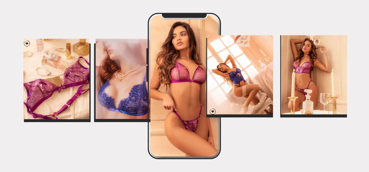 couleurs d'automne lingerie féminine