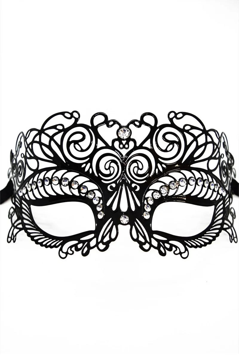 Masque vénitien volutes