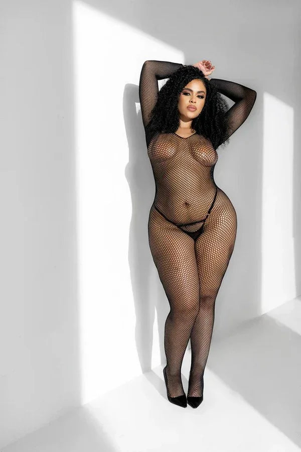Combinaison manches longues Maya + par Mapalé lingerie