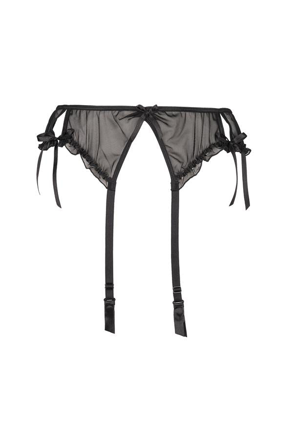 Porte-jarretelles Charbon V-6452