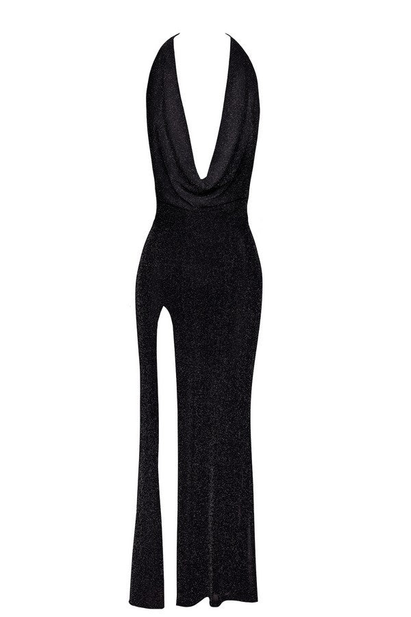 Robe longue fluide Onyx F373