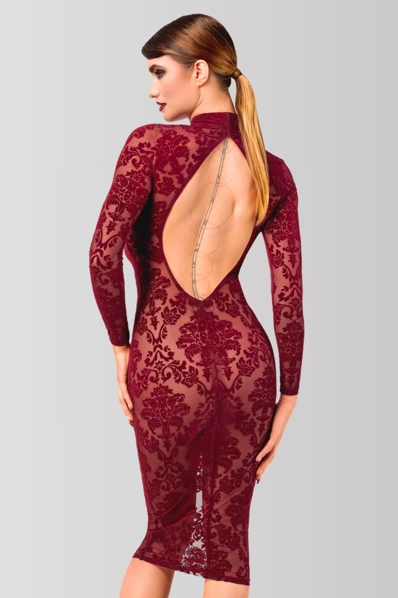 Robe midi Kink Royal F384