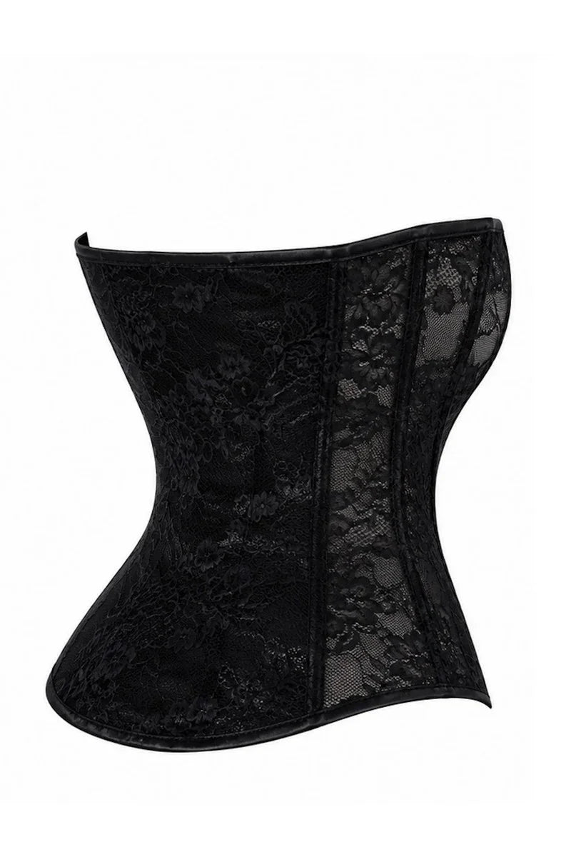 Corset bi-matière F406