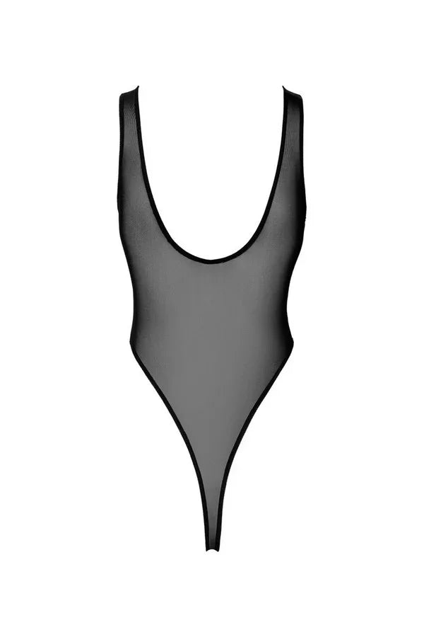 Body résille échancré Paparazzi F322 par Noir Handmade