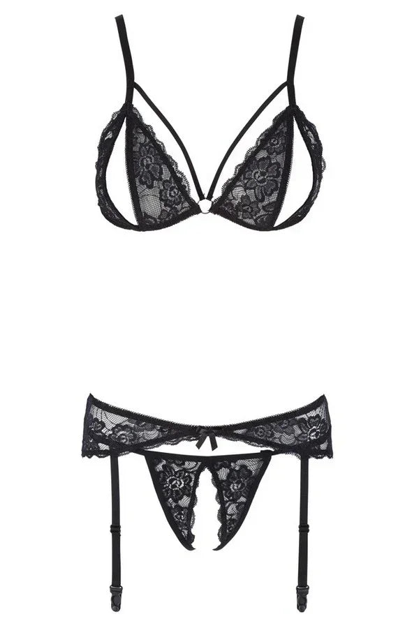 Ensemble fendu 3 pièces par Cottelli lingerie