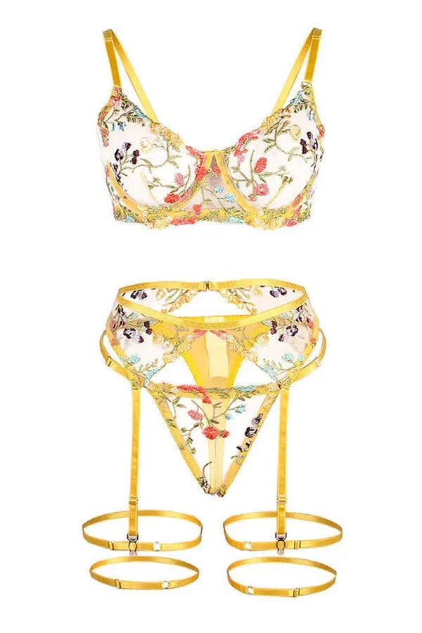 Ensemble jaune Fleurs des champs par Subblime