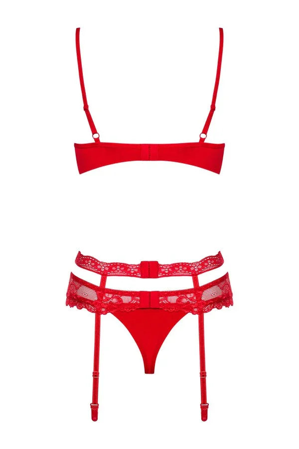 Ensemble Heartina rouge par Obsessive