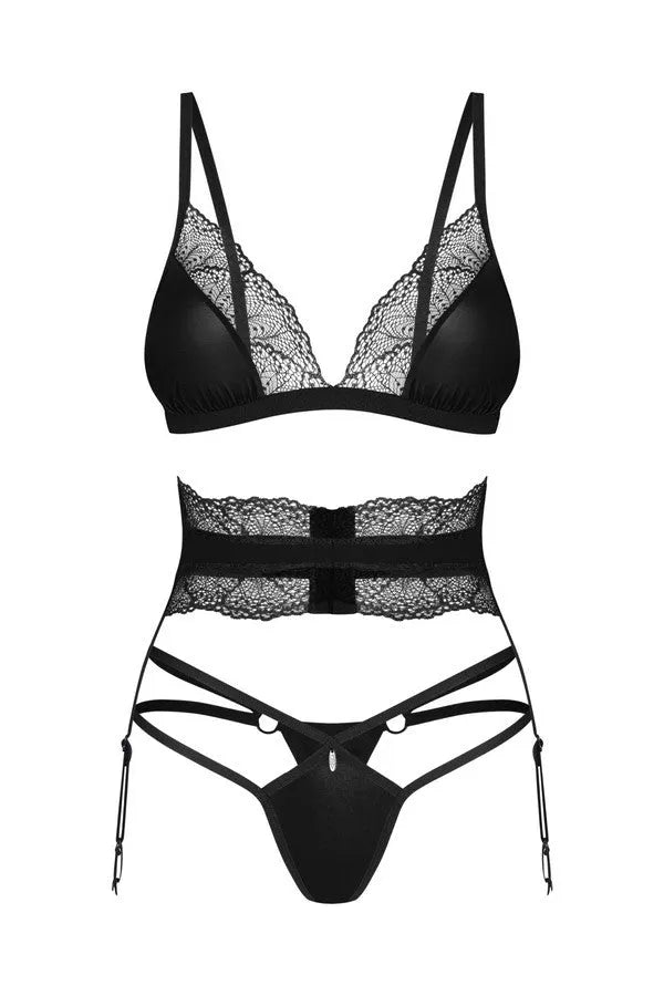 Ensemble jarretelles Lobellis par Obsessive