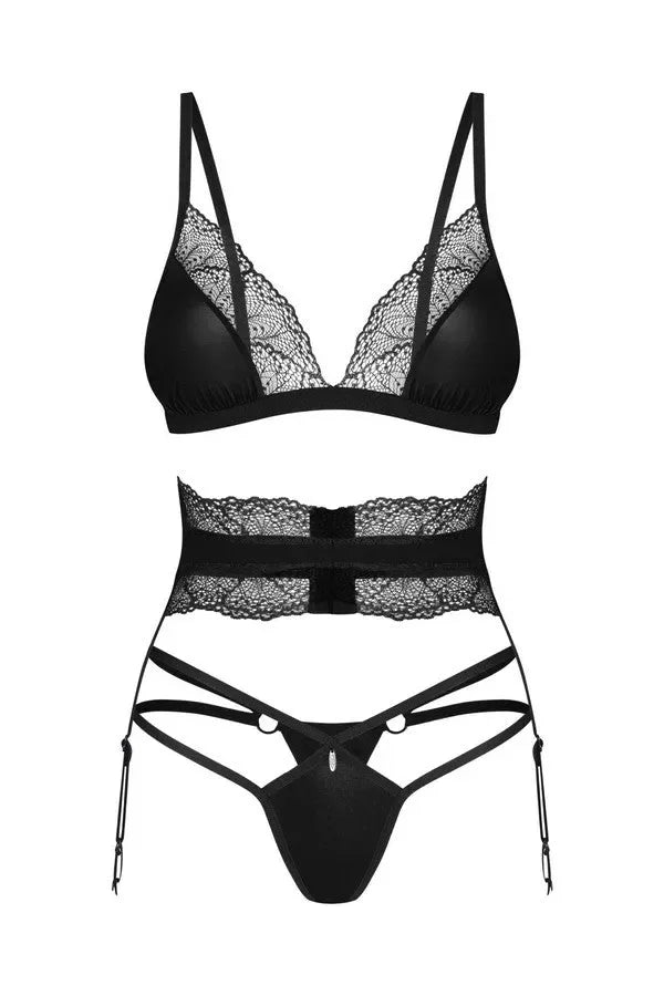 Ensemble jarretelles Lobellis par Obsessive