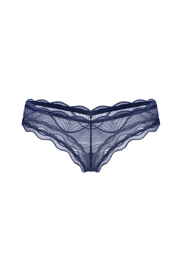 Ensemble jarretelles Nightly blue par Exquisite