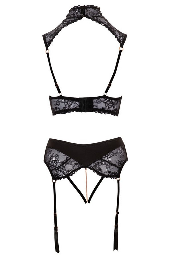 Ensemble redresse-seins chainettes par Abierta Fina