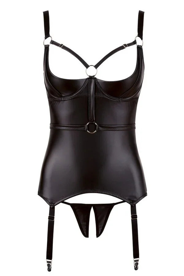 Guêpière ouvert bondage par Cottelli lingerie