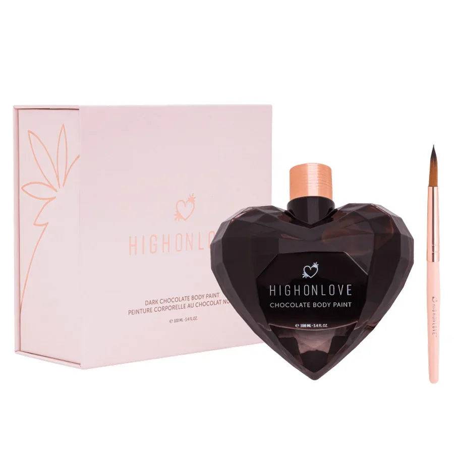 Peinture Corporelle au Chocolat Noir par HIGH ON LOVE