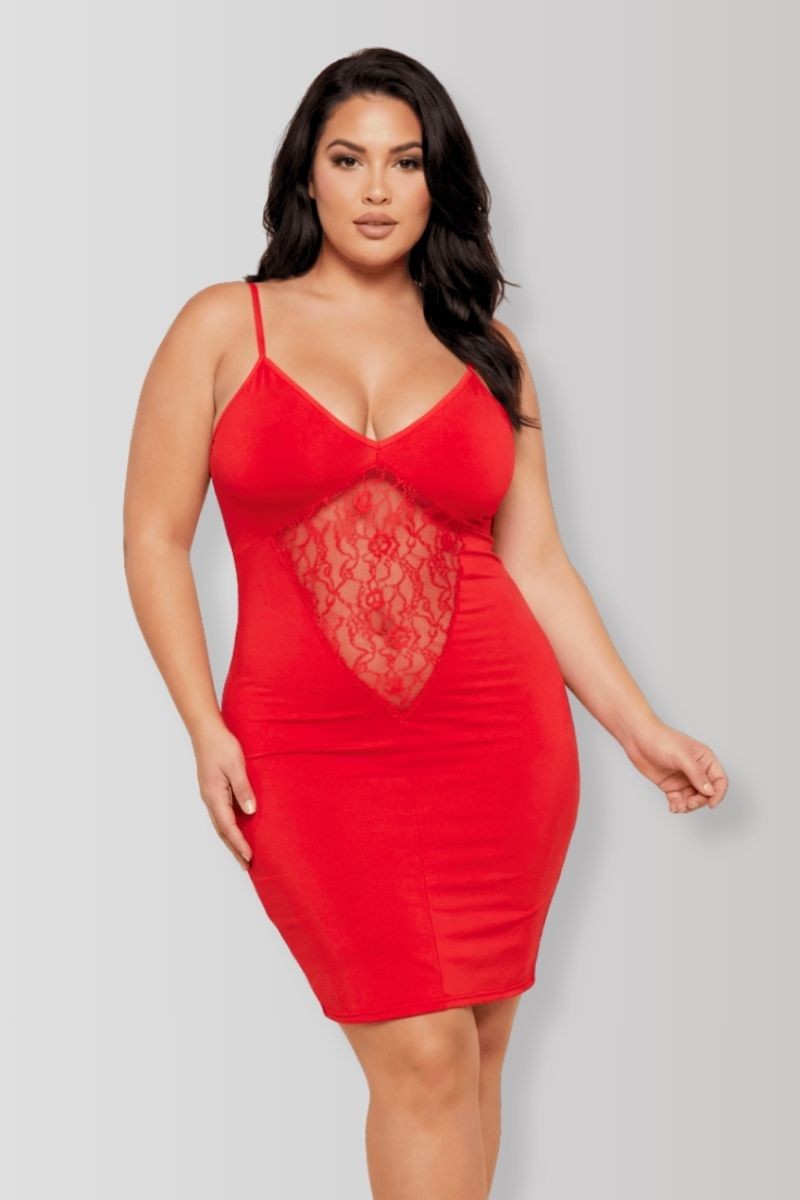 Robe rouge Emilia