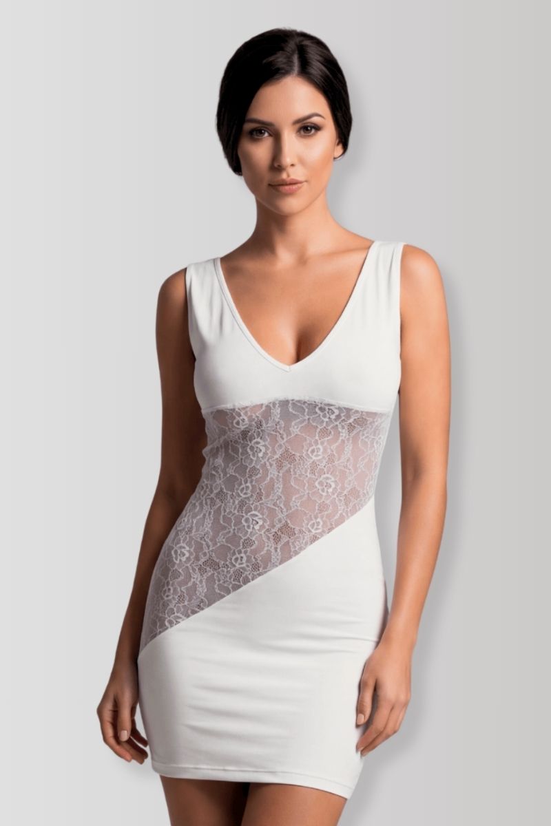 Robe blanche Olivia
