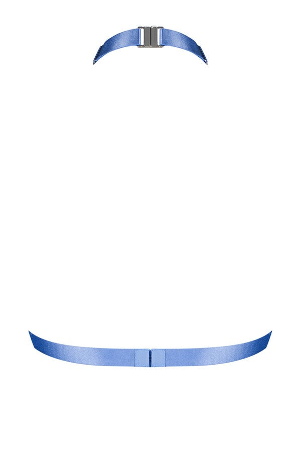 Top harnais bleu Shaderi par Freedom