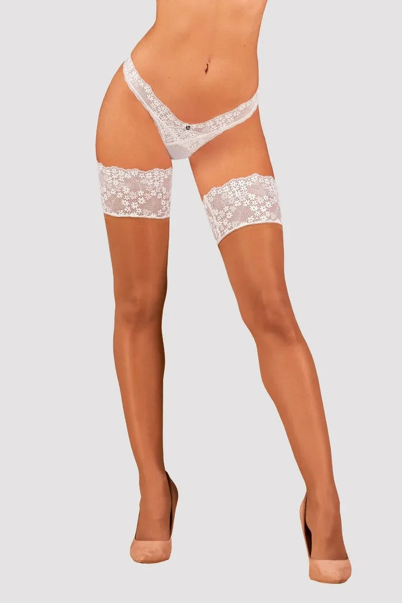 Bas autofixants Heavenlly par Obsessive