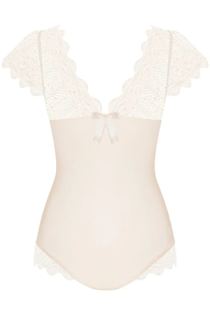 Body Moketta écru par Obsessive