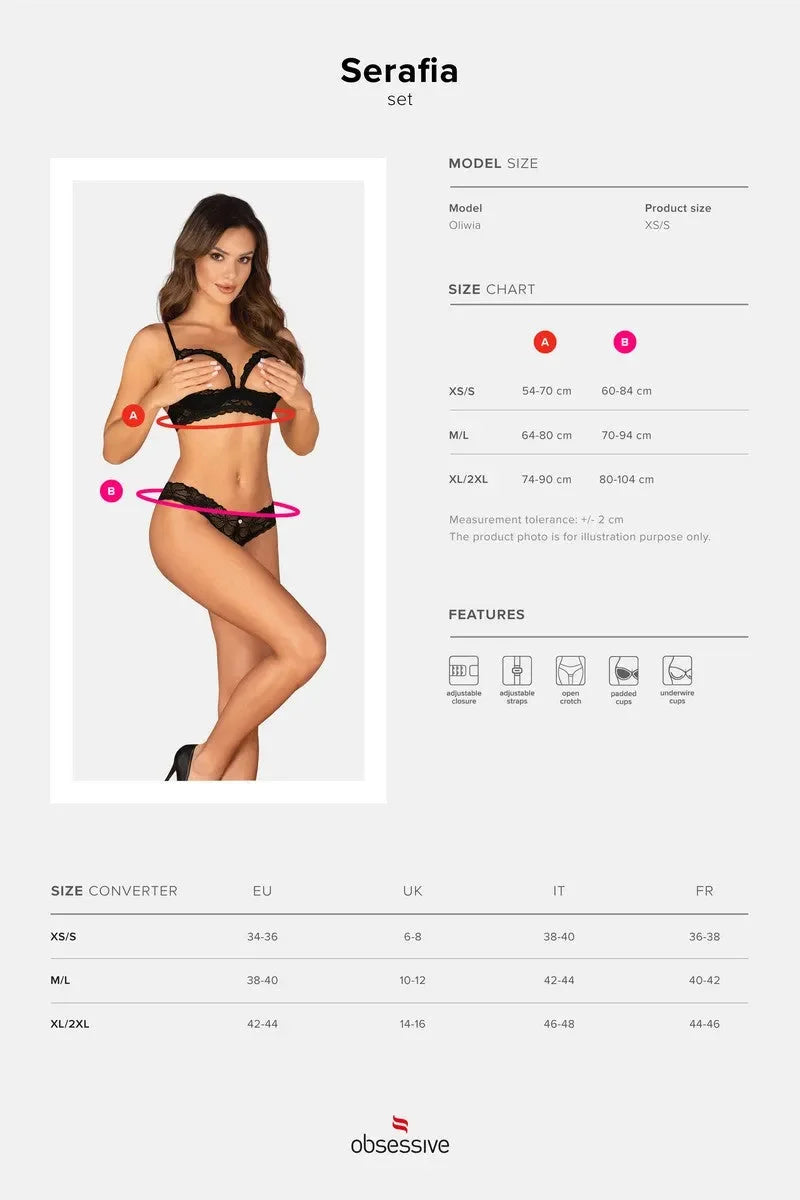 Culotte sexy Serafia par Obsessive