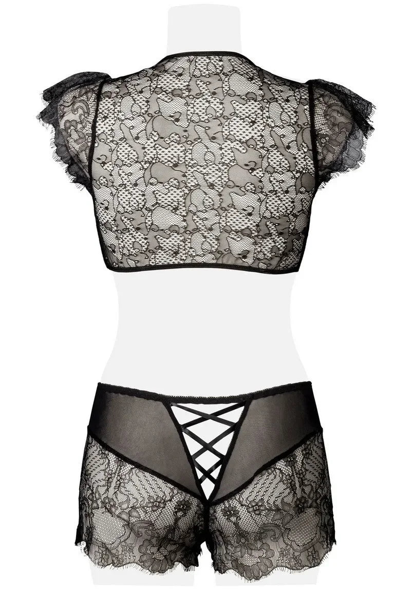 Ensemble bolero Laceit (M) par Grey Velvet