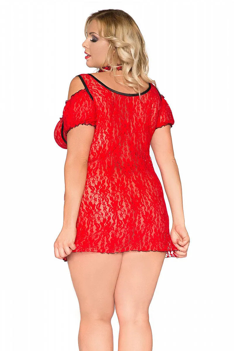 Nuisette Elsa rouge par Andalea