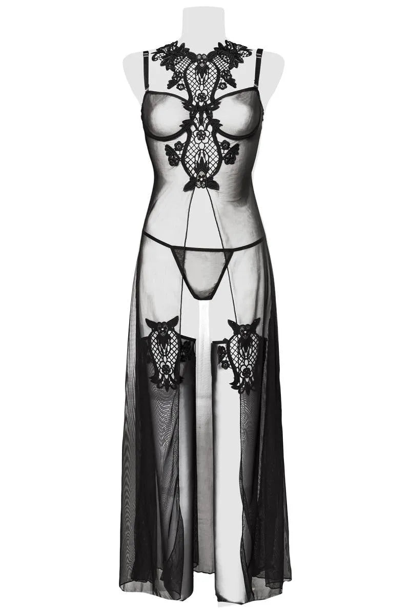 Nuisette longue Demonia par Grey Velvet