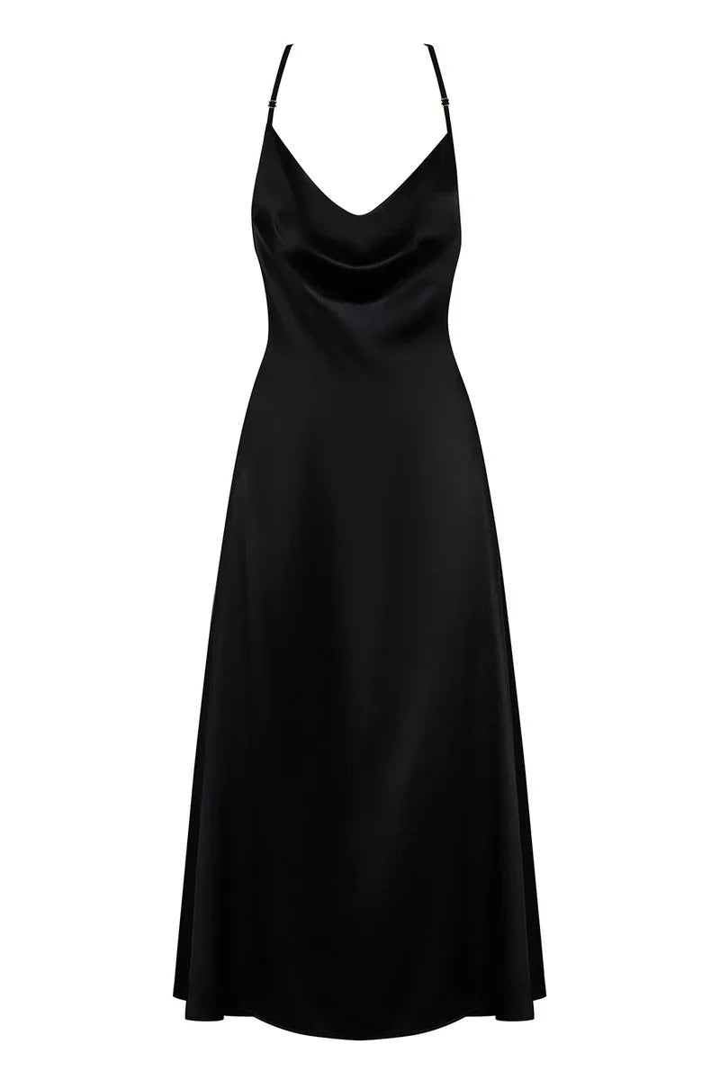 Robe longue Agatya par Obsessive