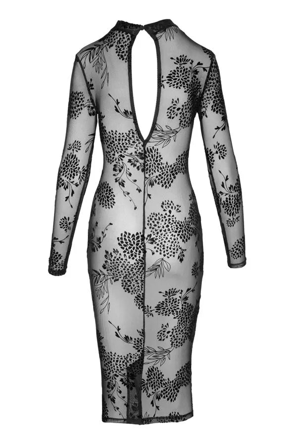 Robe transparente Geisha par Noir Handmade
