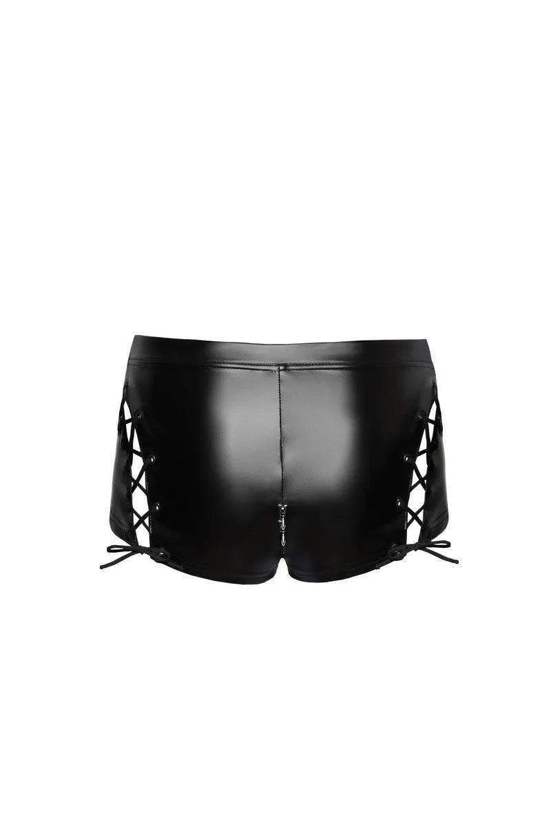 Short vinyle moulant F292 par Noir Handmade