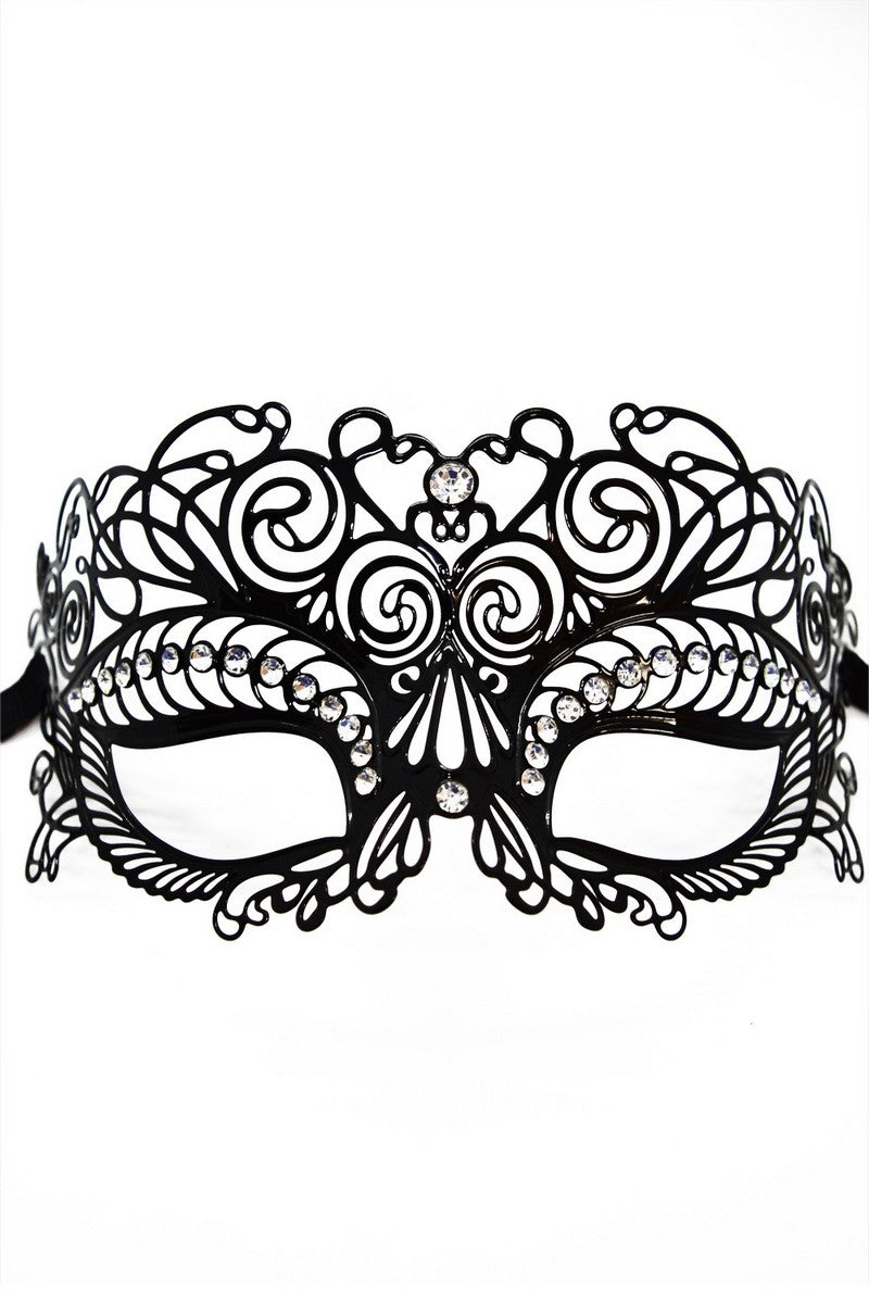 Masque vénitien volutes