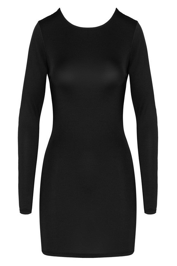 Mini-robe dos-nu zippée