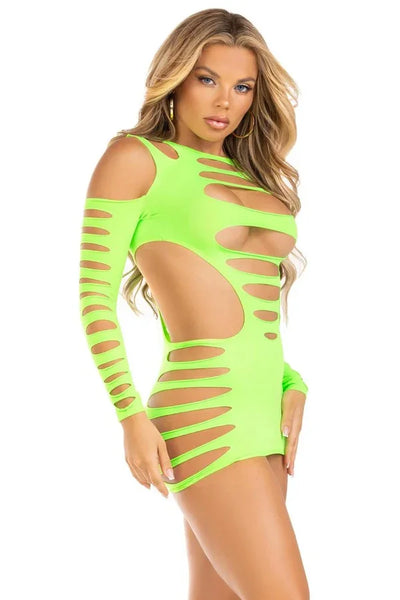 Robe découpée Hits Different par Leg Avenue