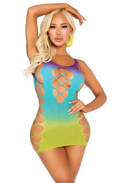 Robe résille océan par Leg Avenue