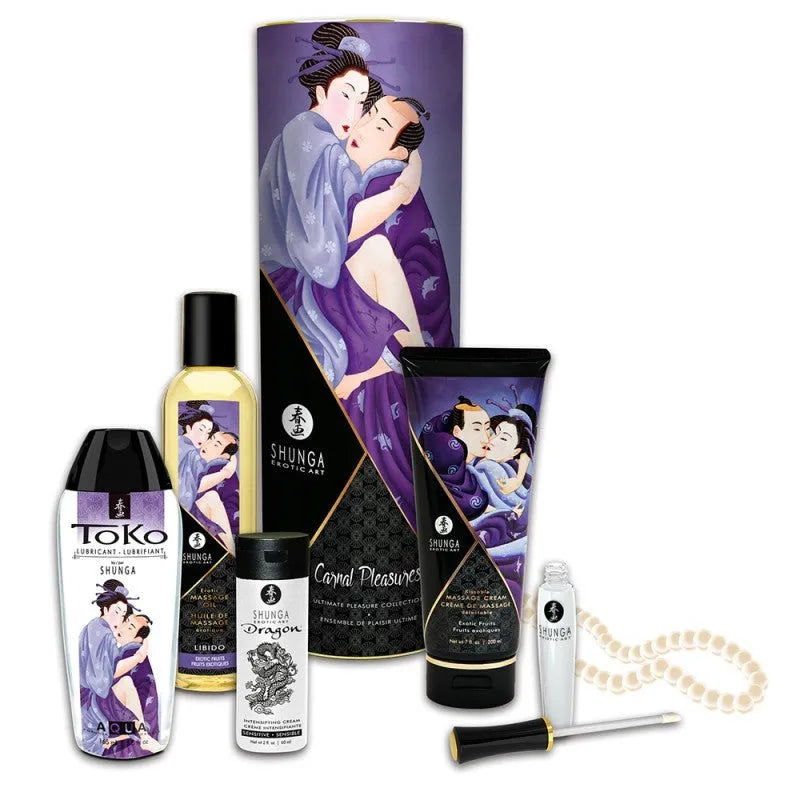 Coffret plaisirs charnels-Shunga