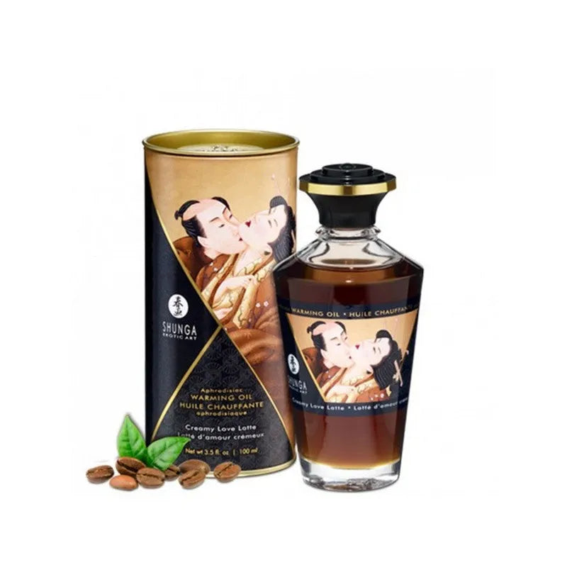 Huile chauffante aphrodisiaque-Shunga