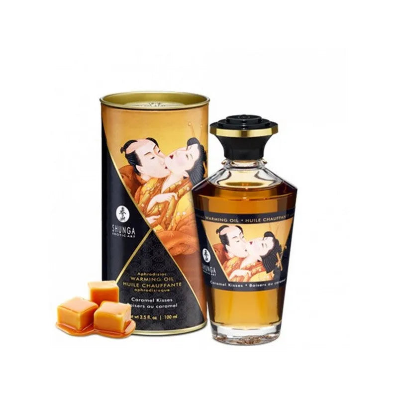 Huile chauffante aphrodisiaque-Shunga