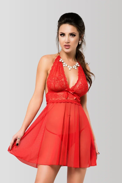 Babydoll CR4011 rouge
