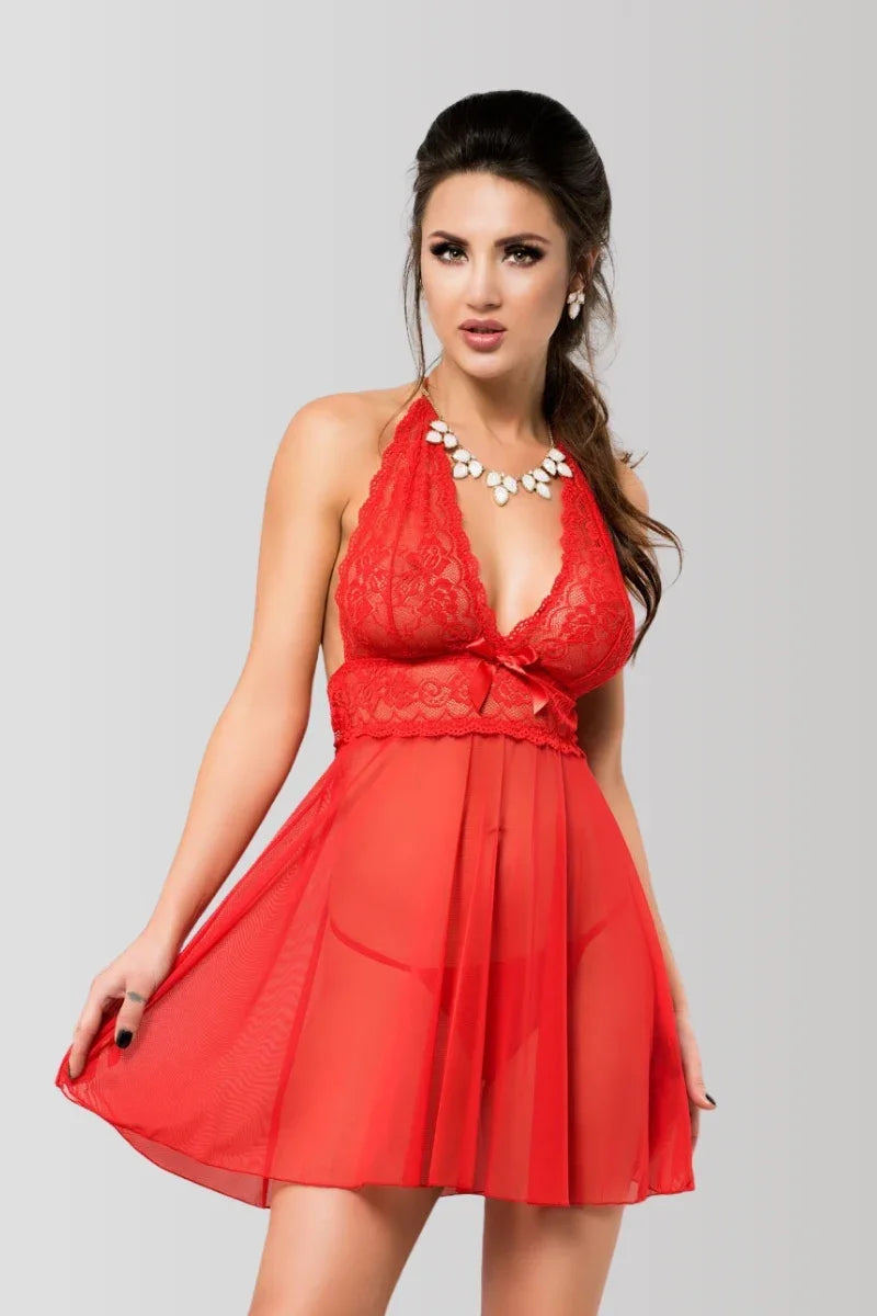 Babydoll CR4011 rouge
