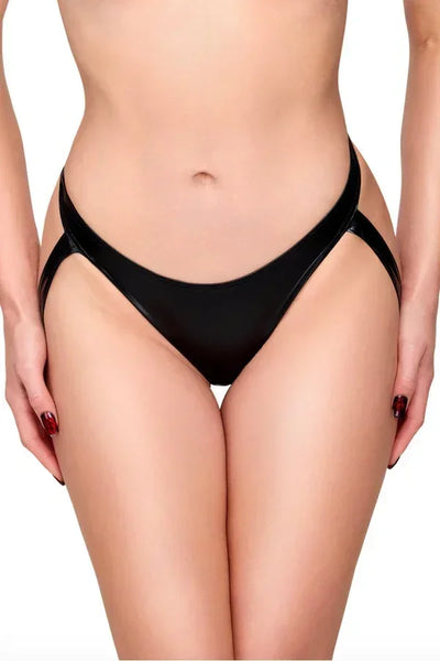Panty wetlook Troublemaker par Noir Handmade