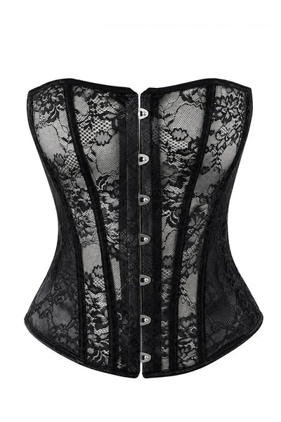 Corset bi-matière F406