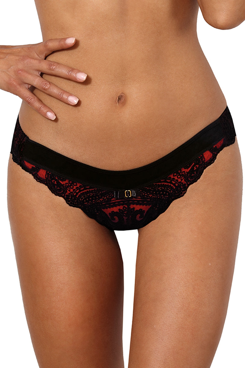 String dentelle V-10048 par Axami