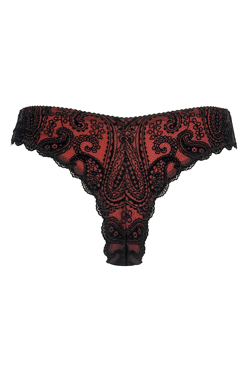 String dentelle V-10048 par Axami