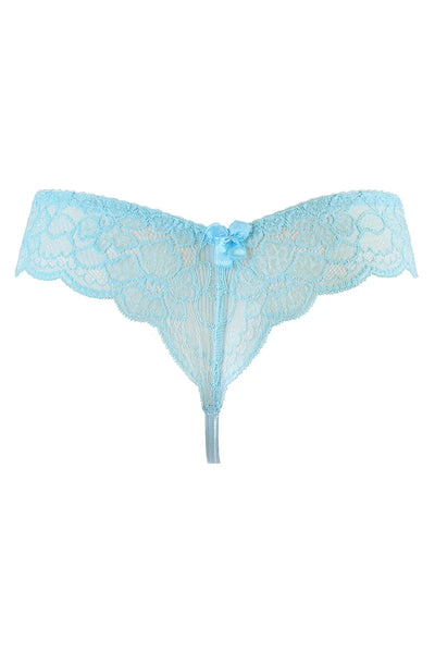 String bleu ciel V-10128 par Axami