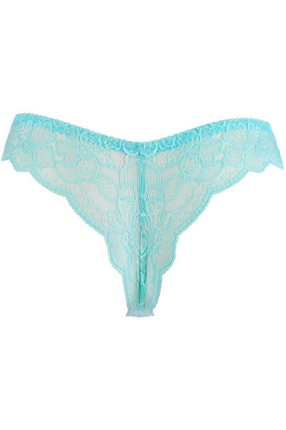 String bleu ciel V-11028