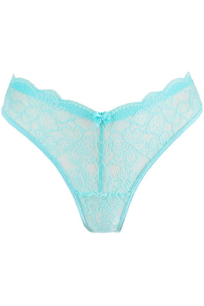 String bleu ciel V-11028