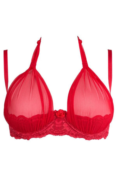 Soutien-gorge rouge V-8761