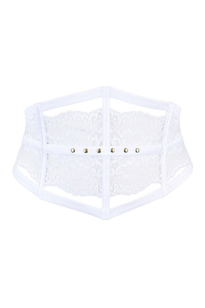 Serre-taille blanc V-9792 par Axami