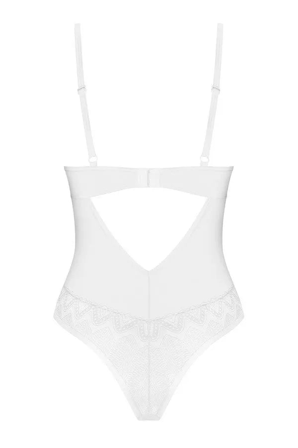 Body blanc Alissium par Obsessive