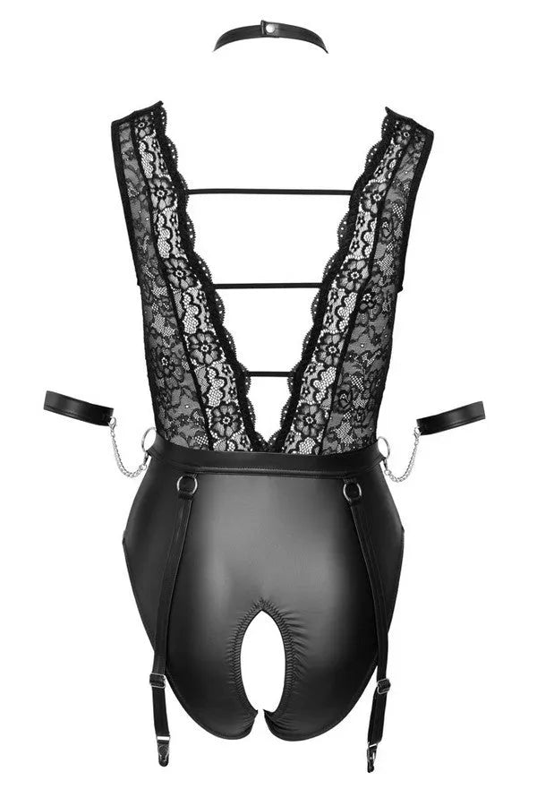 Body ouvert bi-matière & attaches par Cottelli lingerie