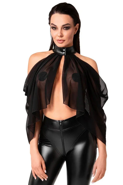 Boléro F349 Opium par Noir Handmade